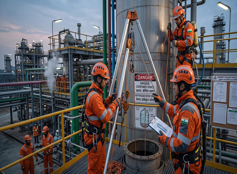 Confined Space Rescue in Indian Industry: The Technical Realities Every Plant Head Must Know