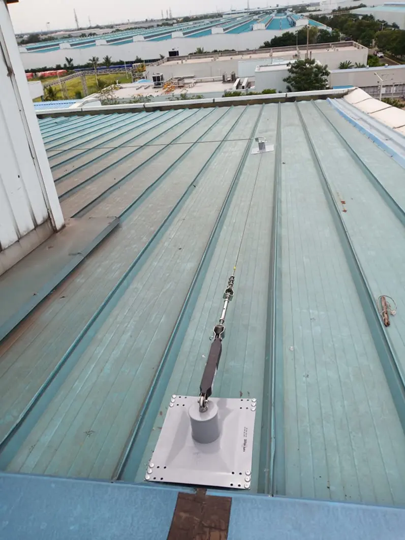 Horizontal lifeline system 1