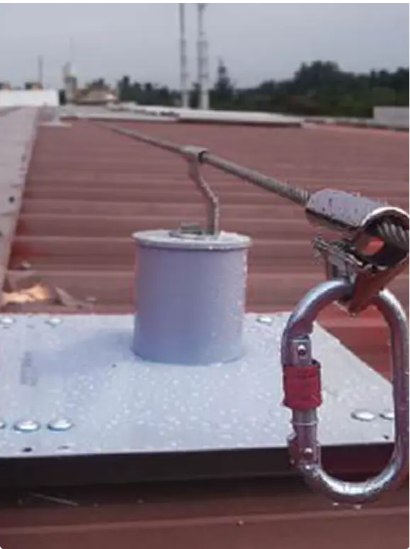 Horizontal lifeline system 8