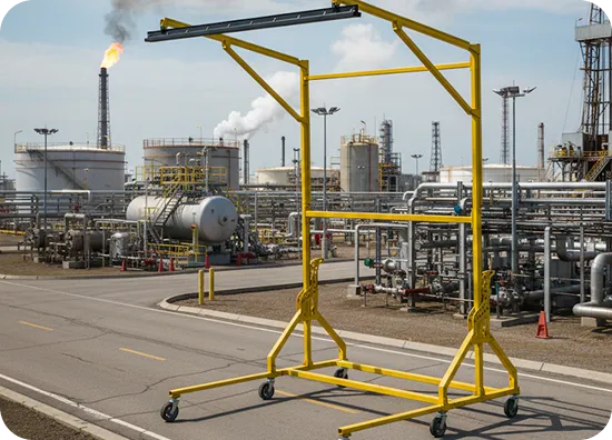 T and L Type of Giraffe in use