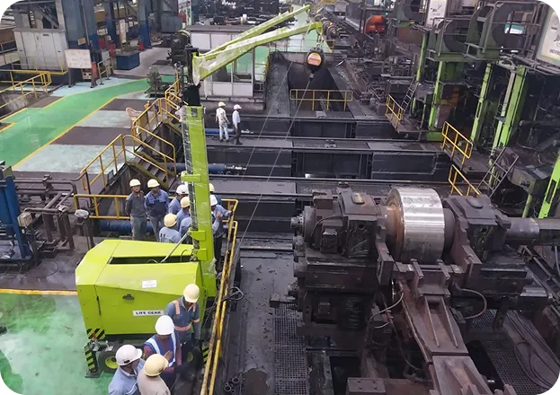 GOW system in industrial facility