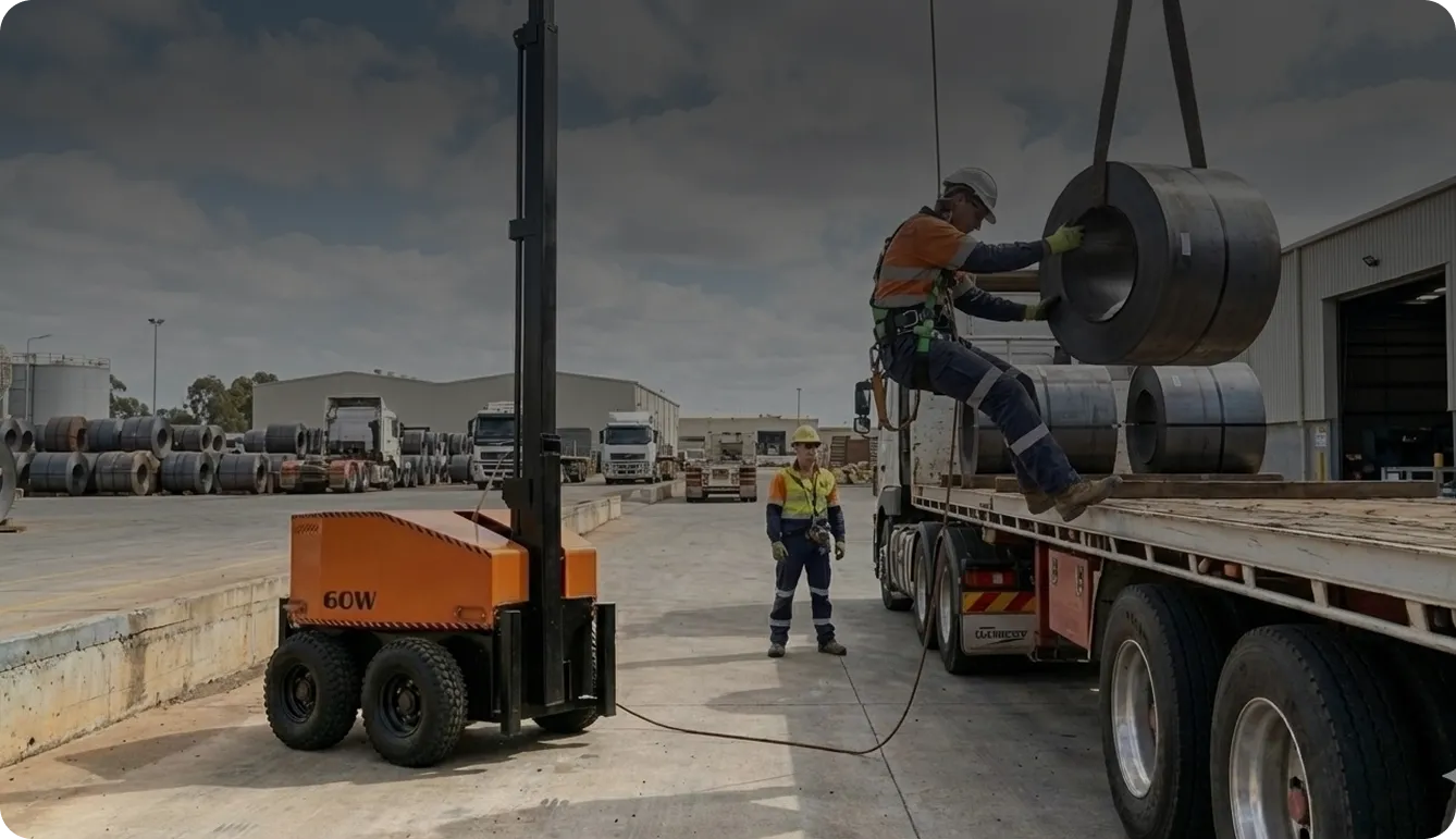 GOW in use at industrial site